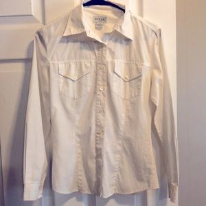Guess button down shirt